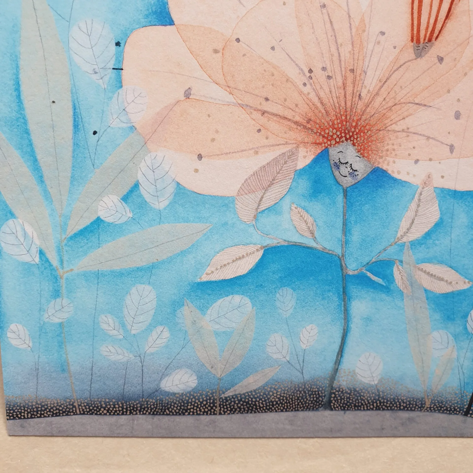 Art Print "Blue Song" 200x200 mm - Image 6