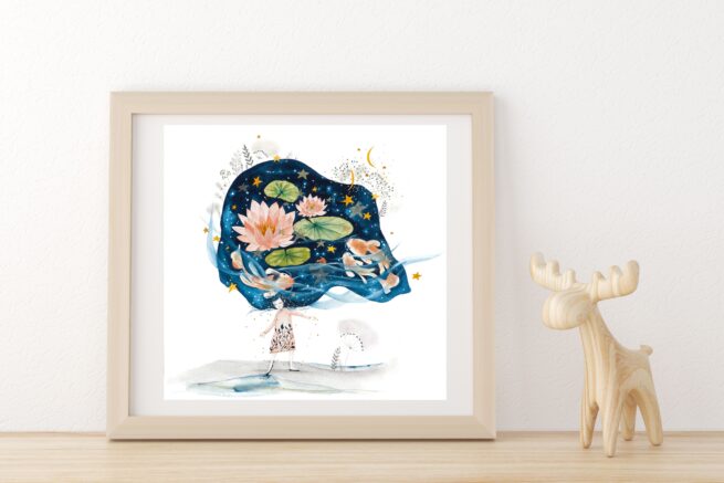 Art print "Touch" 23×23