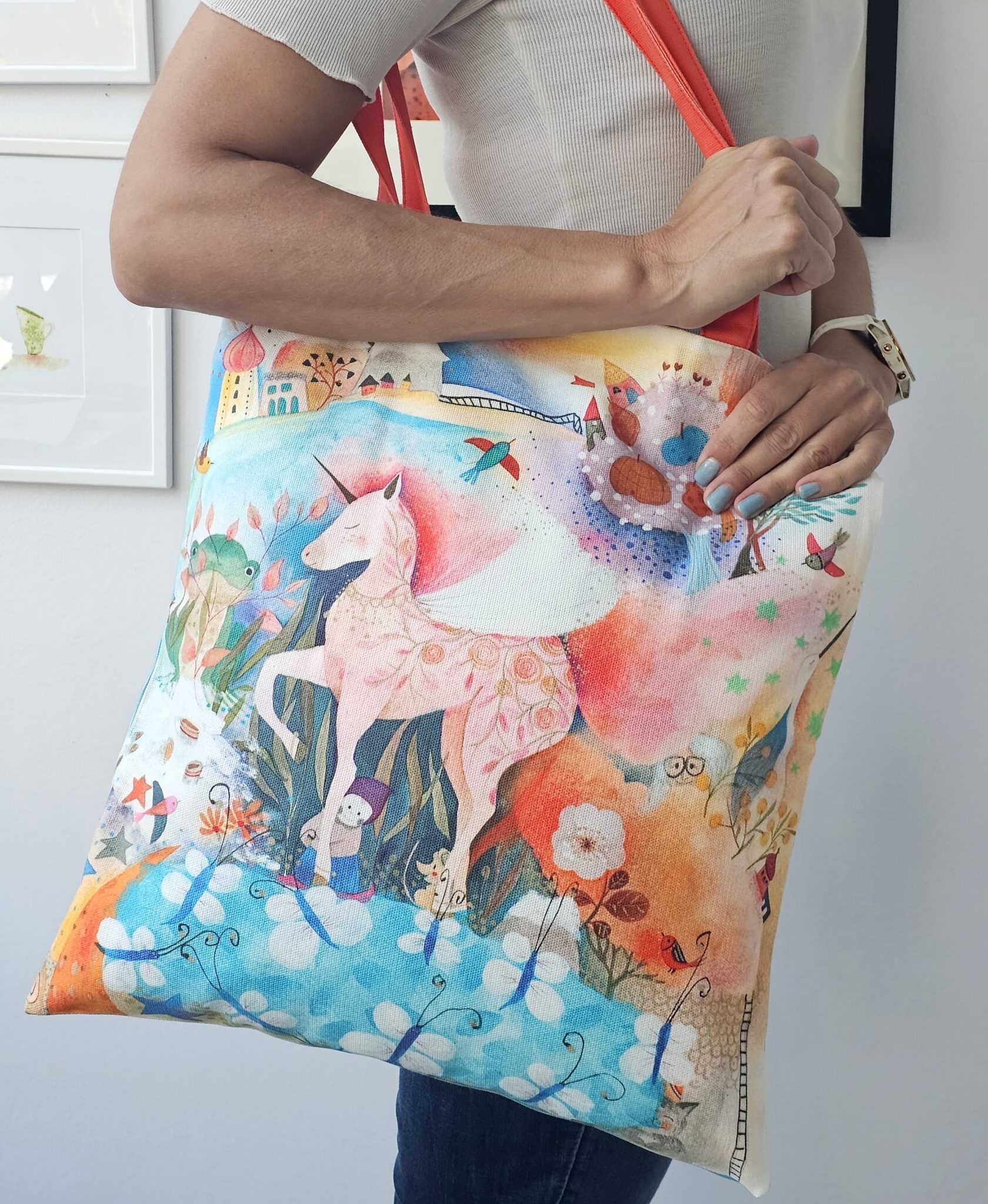 Tote Bag Unicorn Dreams