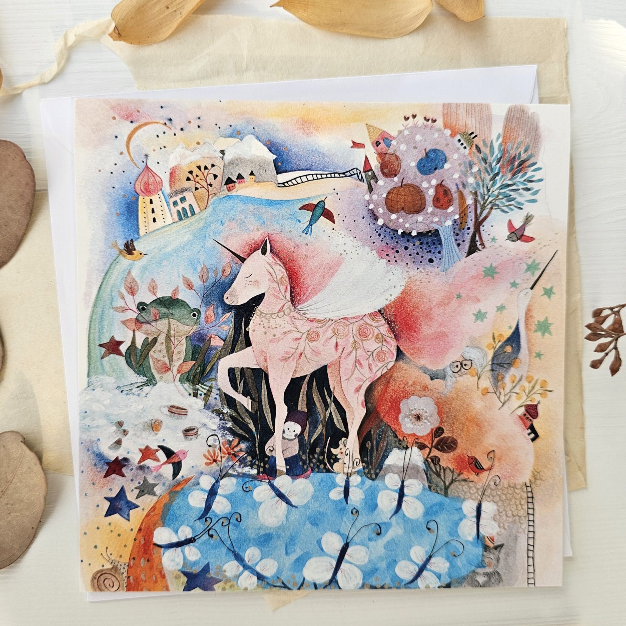 Voščilnica PISANI SAMOROG